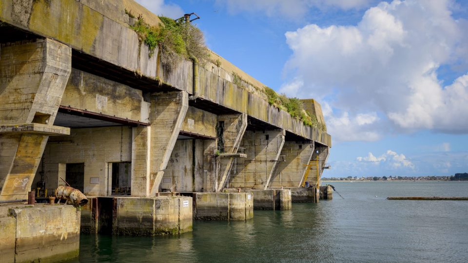 U-Boot-Basis in Lorient.