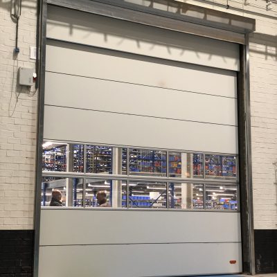 Fire protection with a Compact roller door - Rolflex